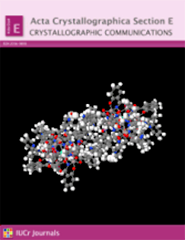 Go to journal home page - Acta Crystallographica Section E Crystallographic Communications